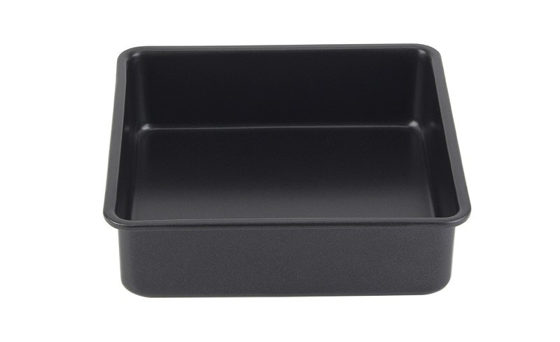 moule carré en acier au carbone-noir01 square carbon steel baking pan-black01