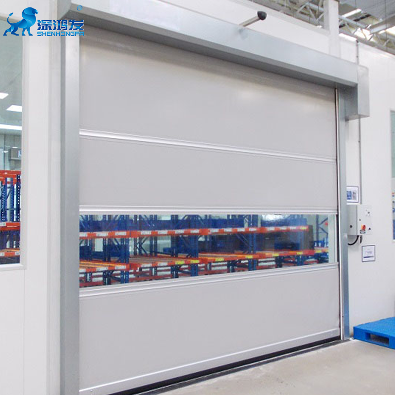 PVC High Speed Rolling Door For Automobile Manufacturing