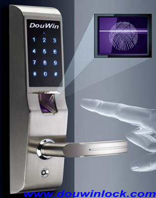 Intelligent code fingerprint door lock