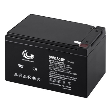 High Rate UPS Battery 12V55W Lead Acid Battery