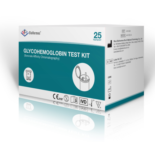 Laboratoriumkliniek Glycohemoglobine-teststrip