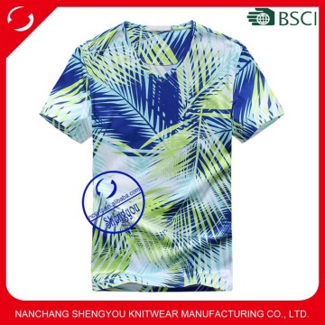 Custom 100% Cotton Allover Printing 3D t shirts