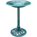 28 Inch Height Polyresin Garden Bird Bath