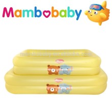 Yellow Inflatable Baby Swimming/bath Pool