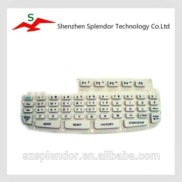 Shenzhen silicone rubber keypads for computer keyboard
