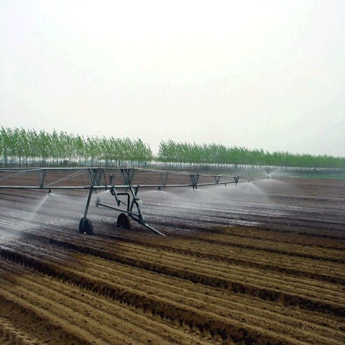 Modelos de brazo de sistema de riego de carrete de manguera de campo agrícola