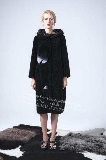 Reversible Australia Merino Shearling Long Coat