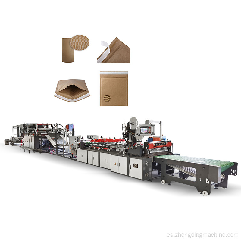 Máquina de fabricación de envíos de correo de burbujas de papel de panal