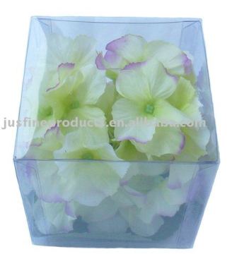 Artificial Flower Petal of 28pcs Hydrangea in Pvc Box