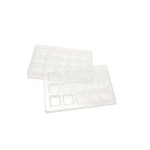 Rongga Kemasan Plastik Chocolate Blister Insert Tray