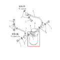 Shantui SR22M Route Roller Filtre Assembly263-04-06003