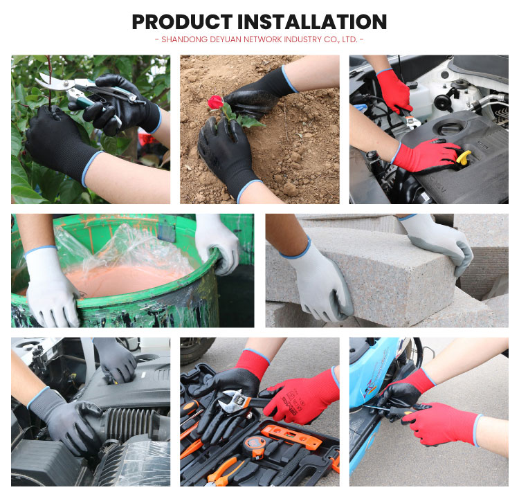 Machinery, construction workers, and driver work safety gloves cowhide durable safety gloves