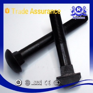 Black Surface Treatment Hex Bolts And Nuts 8.8 Grade