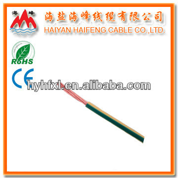 two-tone Copper Conductor Earth Cable/Wire