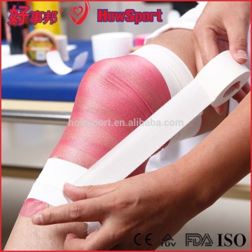 Zhejiang CE FDA ISO Approved Medical Equipment Knee Supports Super Glue Cotton Kinesiology Sports Tape