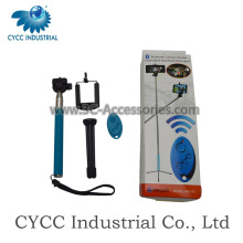 Portable Bluetooth Camera Shutter Extendable Handheld Monopod