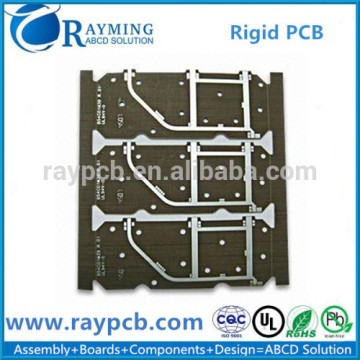 Immersion Silver Rigid pcb Applying cell Phone,Black soldermask pcb
