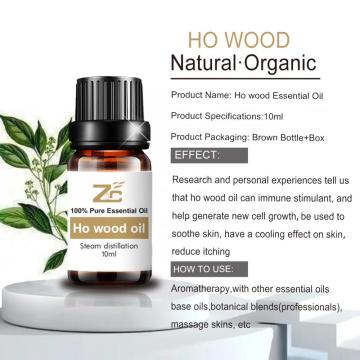 Pure and Organic Ho Wood Essential Oil