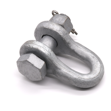 Hot Dip Galvanized Steel U Shackle U Clevis