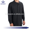 Customized color long sleeve polo shirt