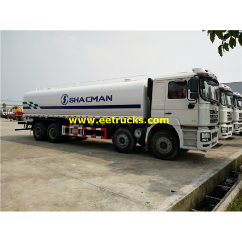 SHACMAN 4000 gallon Xe tải phun nước sạch