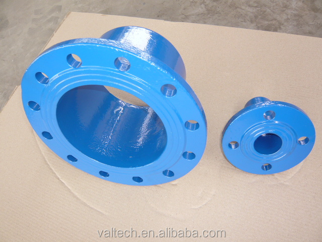 ISO 2531 EN 545 ductile iron flange spigot for DI pipe