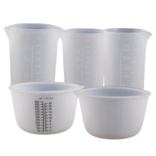 Silicone Folding Cups - DIY Measuring Cups in 250ml, 500ml, 750ml