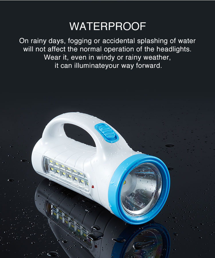 Portable LED Rechargeable Searchlight with Side Light-7023-detail-4 Portable LED Rechargeable Searchlight with Side Light-7023-detail-4