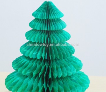 fashion cheap colorful paper mini christmas trees