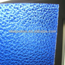 Bayer blue polycarbonate solid board embossed pc sheet