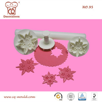 exquisite fondant plastic cutter