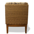 Moderne woonkamer rotan fauteuil