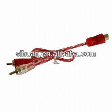 car audio Y adapter cable