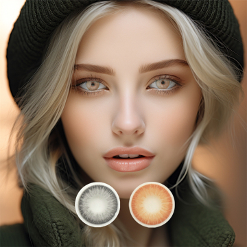 Premium color contact lenses are 14mm in diameter
