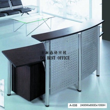 hot sale design office furniture reception desks A-008