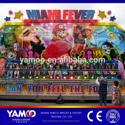 China manufacturer crazy wave fun fair mini miami trip rides kids amusement rides