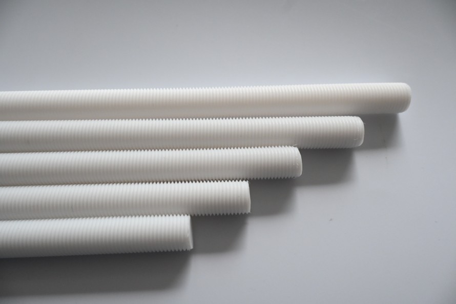 全ねじ PTFE ロッド 7 Full threaded PTFE Rod7
