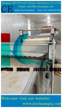 PVC Imitation Marble Sheet Production Line/PVC Imitation Stone Sulpture Flooring Extrusion Machine