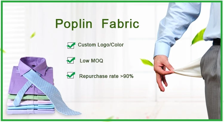 Hospital nurse's uniform fabric TC poplin shirt fabrics