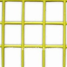 Plastic Coated Welded Wire Mesh Panels,yellow( ISO 9001)