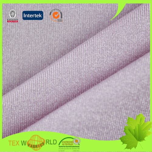 Knitting Lycra Polyamide Stretch Plain Fabric for Lingerie Garment