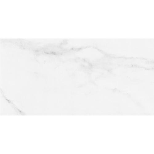 Carreaux de sol en porcelaine blanc neige en marbre