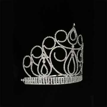 Tiara King Crown ajustable de 6 pulgadas para niño