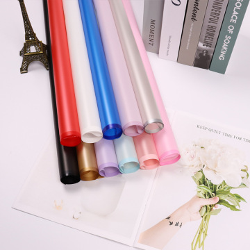 Translucent Magic Edge Flower Wrapping Paper Polyester for Rose Bouquets