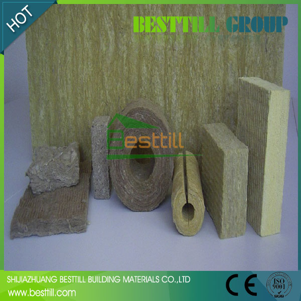 Steam Pipe Insulation Glass Wool / Rock Wool