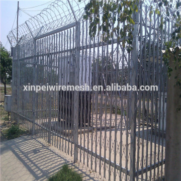 Security Econo steel palisade fence for industry (china factory )