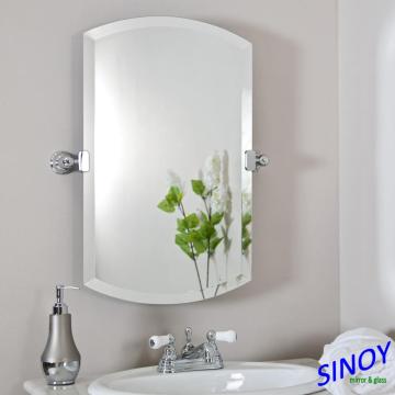 Flat edge bathroom mirror, bevelled edge China