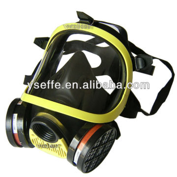 Double canister gas mask