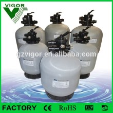 Fiberglass sand filter swimming pool top mount sand filter