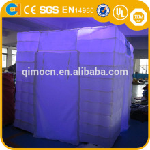 Fashionable led lighting wedding rental inflatable photo booth